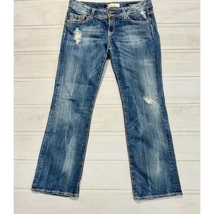 Vigoss Fit Boot Cut Faded Jeans